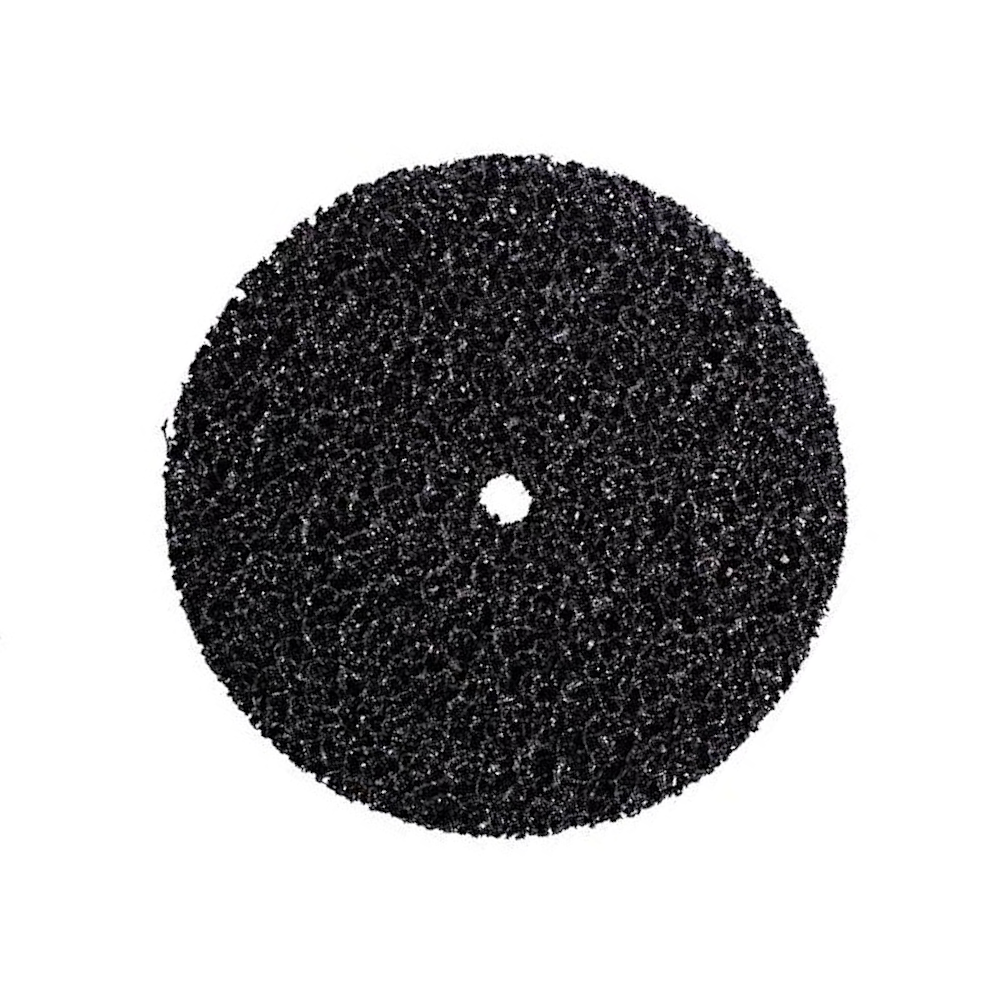 Włosy murzyna krążek z włókniny czyszczącej 150mm (Strip and clean) czarny